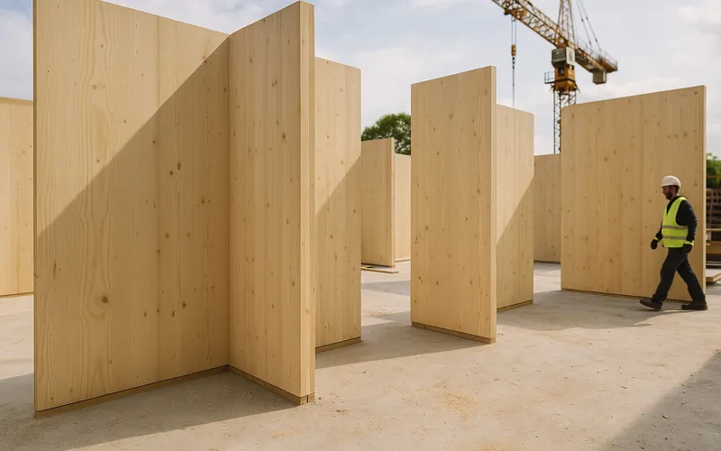 Holz als Baustoff 2026: Was CLT, Brettsperrholz und Leimholz heute wirklich leisten