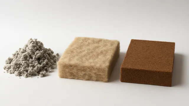 Ökologische Dämmstoffe im Vergleich: Zellulose, Schafwolle und Holzfaser in Zahlen